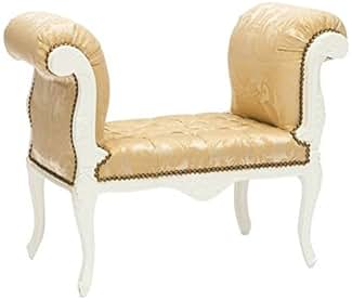 Divanetto Capitonnè Stile Barocco - Elegante E Confortevole Per Arredamento - Foto 9