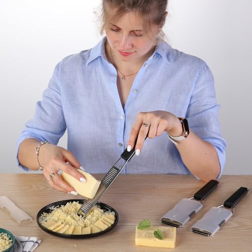 Cambom VES5504 Cheese Grater Citrus Zester Lemon Zester Pack Of 3-304 Stainless Steel thumb #5