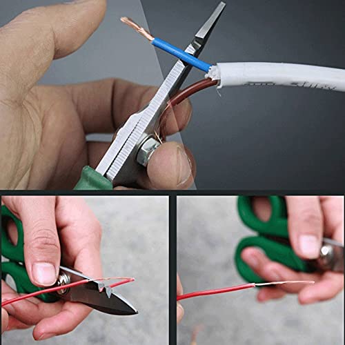 Ciseaux artisanaux en acier inoxydable de 146mm haute précision - 7