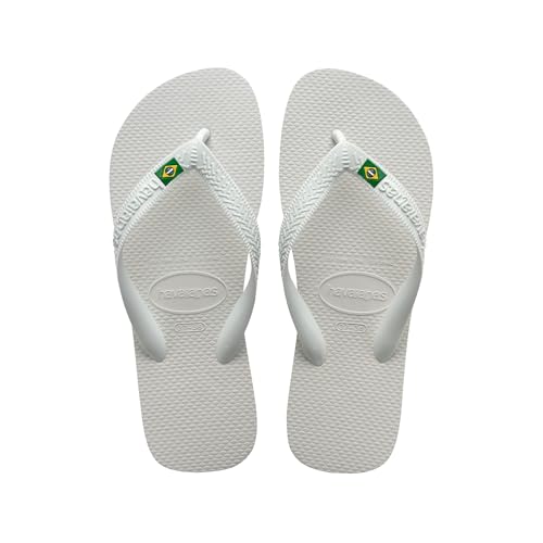 Havaianas - Top Brasil, Tongs Confortables, Résistantes Et Légères, Avec Semelle Antidérapante, Drapeau Brésilien Sur Les Lanières, Adultes, Unisexe