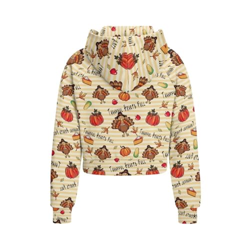 Girls Zip Up Hoodie Kids Long Sleeve Lightweight Half Zip Sweatshirts Cute Loose Hooded Tops with Pocket Fall Coat4