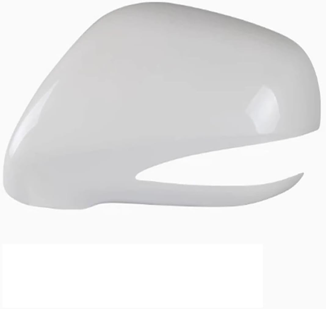 Compatible with Lexus ES ES240 ES350 2009 2010 2011 Replacement Outside Reverse Mirror Cover Cap Wing Door Side Mirrors Housing Shell(1pcs white left)