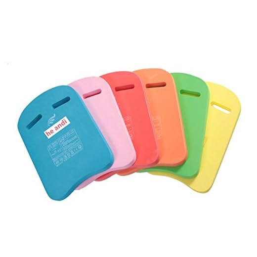 he andi Swimming Training Aid Kickboard - U Design Swim Pool Float Floating Buoy Hand Board Tool Foam for Kids Children Summer ( 1 Pcs only, Color Sent Randomly)