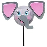 Tenna Tops Elephant Car Antenna Topper - Antenna Ball - Rear View Mirror Dangler - Auto Accessory