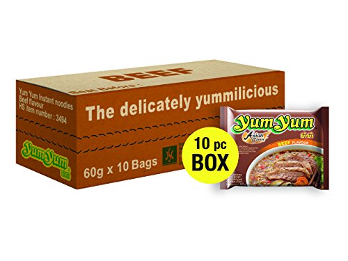  Yum Yum Nouilles Instantanées Boeuf 10 x 60 g