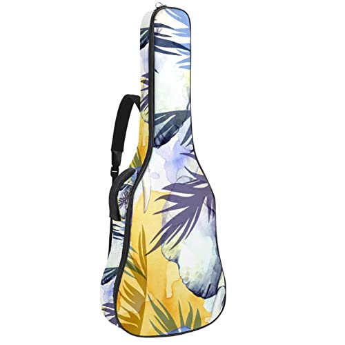 Sac à dos guitare acoustique imperméable et protecteur à motif spatial coloré