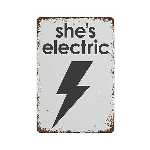 She's Electric �u���b�N&�z���C�g �V���v�� ���m�N�����^�� ���B���e�[�W �y�����v���[�N �|�X�^�[ �p�e�B�I�p �j�� ���A �K���[�W �t�@�[���n�E�X �o�[ ���� ���O 8x12�C���`