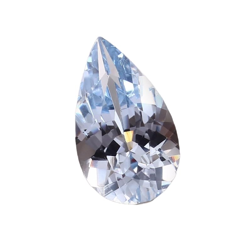 Aigue-marine naturelle poire 17x10mm pour un cadeau de bijoux unique