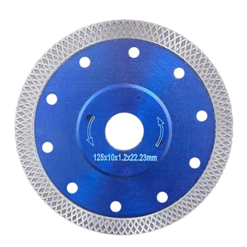 Hoja de sierra de diamante de 125 mm Disco de corte de mármol de cerámica premium Alta durabilidad Diseño de malla textura amoladora angular