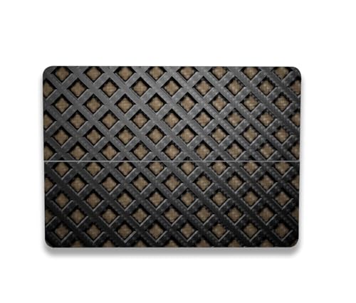 Image of MightySkins Carbon Fiber Skin Compatible with Microsoft Surface Laptop Studio 2 (2023) Full Wrap Kit - Black Wall | Protective, Durable Textured Carbon Fiber Finish | Easy to Apply | Made in The USA