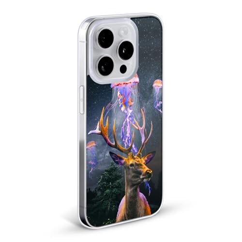 Carcasa Dave Loblaw Medusa y Ciervo para iPhone 12 Pro gel suave antigolpes 2