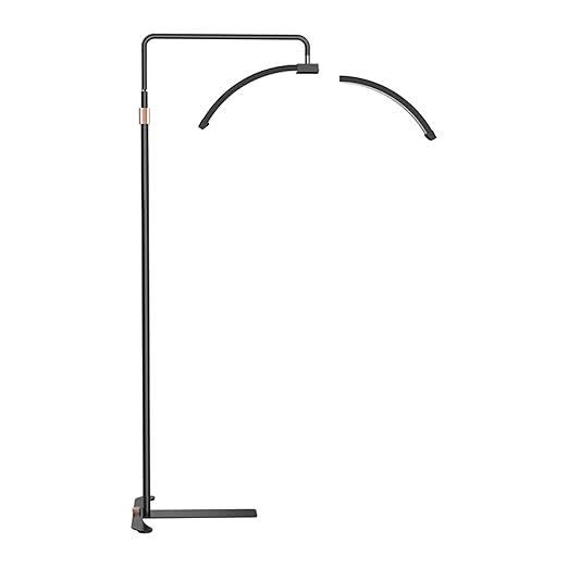 CLUB BOLLYWOOD Lash Light for Eyelash Extensions Adjustable Brightness LED Floor Light Black | Lamps | Home & Garden | Lamps, Lighting & Ceiling Fans | Lamps, Lighting & Ceiling Fans