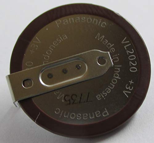 Batería recargable Panasonic VL2020-1 litio 3V 20mm miniatura 1