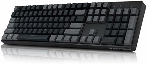 ABKO Hacker K3000 PBT Special Edition Replaceable Mechanical Quick Swap Switch Rainbow LED Keyboard (EN/KR Layout) Dark Gray/Silver Color (Red Switch)