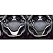 UOADA Car Decorations Set Steering Accent Trim Real Carbon Fiber Stickers Decals Compatible with Hyundai Genesis Coupe 2013 2014 2015 2016 Interior Accessories