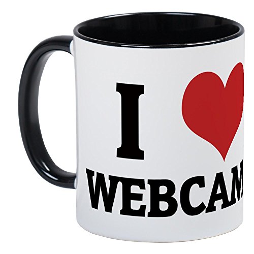 I love Webcams Mug - Einzigartige Kaffeetasse, Kaffeetasse, Teetasse