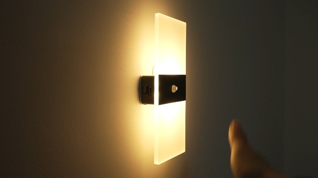 Image of Motion Sensor Wall Light, Rechargeable LED Wall Sconce, Dimmable Magnetic Night Light, 3000K Warm White Wireless Lamp, Battery Powered Indoor Hallway Stairway Closet Bedroom,1-Pack