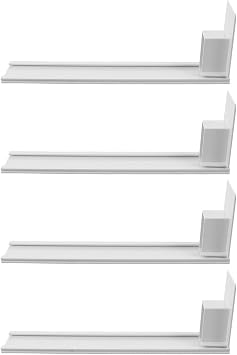 4pcs Spring Loaded Shelf Pusher for Shelves and Vending Displays