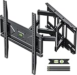 USX MOUNT Full Motion TV Wall Mount for Most 32-70 inch TVs up to 99 Lbs, Wall Mount TV Bracket with Articulating Swivel Tilting, TV Mount Fit 12" 16" Wood Studs, Max VESA 400x400mm, XMM903