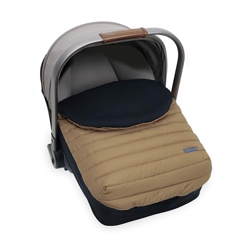 Image of Little Unicorn Winter Car Seat Cover | Premium Insulated Fabric | Universal Fit & Easy to Install | Travel Bag Included (Ginger)