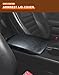 Ederfun Center Console Lid Replacement Compatible with Ford Mustang 2005-2009, Auto Leather Suture Center Console Armrest Cover, OEM 5R3Z6306024AAC 5R3Z-6306024-AAC (Black)
