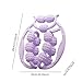 Zialofi Massage Roller for Legs Leg Clamp Calf Massage Tool Thigh Roller for Bodybuilding Equipment Sports Physical Gym Woman and Man, Purple