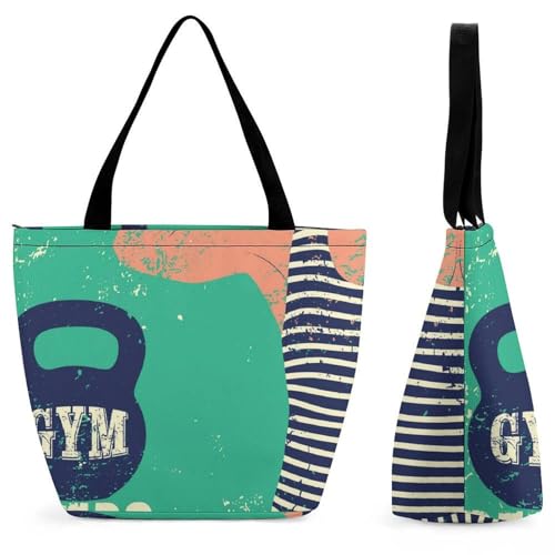Sac de sport gym femme grand sac de voyage shopping à bandoulière 32cm