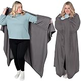 Dreamighty - The Wearable Throw Blanket and Cape in One, College Dorm Essentials for Girls, Students