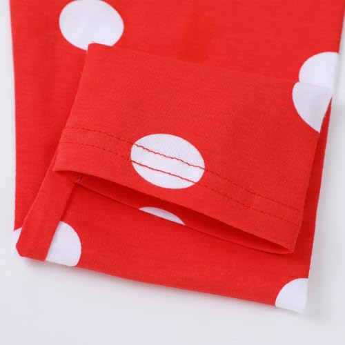 Image of HILEELANG Toddler Girl Fall Outfits Clothing Pants Set Sweatshirt Cotton Strench Leggings Playwear Sets 2pc