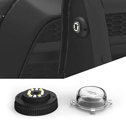 Speedtech Lights 12 Led 36W Strobe Light For Police Cars, Construction Trucks, Service Vehicles, Plows, Emergency Vehicles. Surface Mount Grille Flashing Hazard Beacon Light - Clear/Clear #TOP5