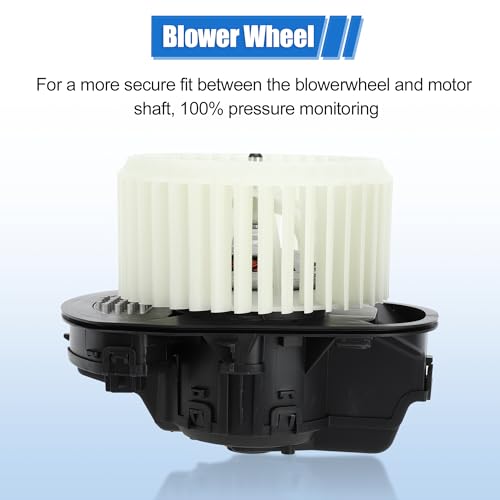 Image of X AUTOHAUX HVAC Heater Blower Motor Assembly No.7P0820021 for Porsche Cayenne 2011-2018 for Volkswagen Touareg 2011-2017