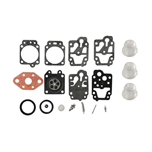 Aisen carburador diafragma gakset reconstruir Kit bombilla de imprimación para Walbro K20-WYL de la serie Wyl Ryobi 753 – 04014