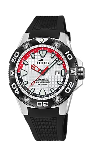 Montre Homme Lotus Verre Saphir et Finition Haut de Gamme 20 ATM