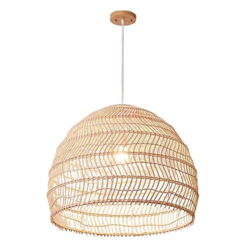 Suspension rotin 60cm pour illuminer une cuisine bohème chic