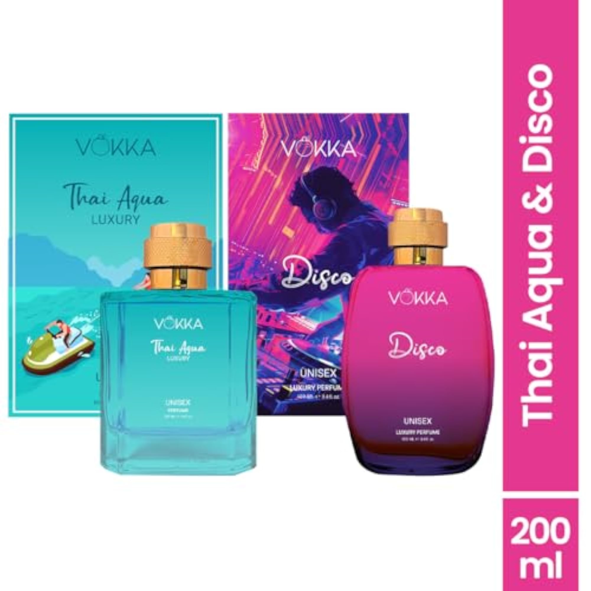 Thai Aqua & Disco Unisex Luxury Perfume