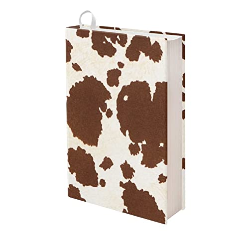 Uourmeti Cow Print Book Covers for Adult 9×11 Inch Jumbo...