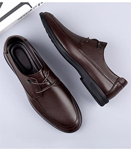 Men's Loafers Venetian Loafers Round Toe Simple Leather Lightweight Comfortable Anti-Slip Outdoor Slip-ons3