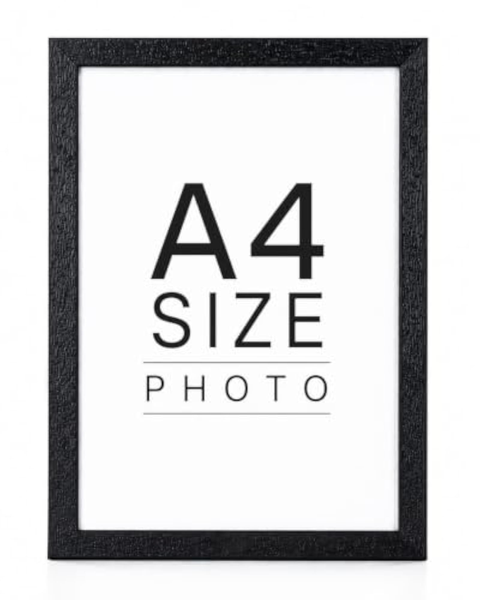 A4 Black Photo Frame for Certificate and Wall Art