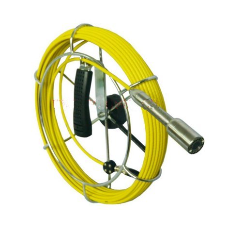 7'' TFT LCD monitor 23mm endoscope pipe inspection camera 20m cable