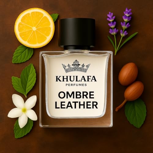 Image of Ombere Leather Inspired Perfume | Bold Leather & Cardamom Scent for Men | Long-Lasting Eau De Parfum | 100% Scent Match | Premium Masculine Fragrance | Ideal for Night & Formal Wear | 50ML