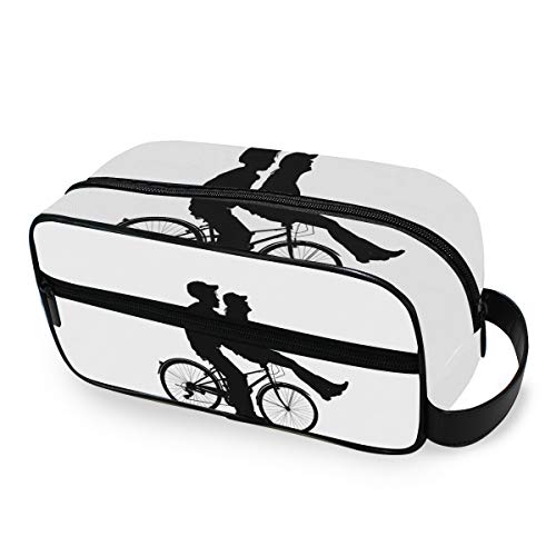 LORONA Resepar Siluett Kärlek ROM Toalettväska för män/kvinnor Ultralätt Sminkväska Stor Kapacitet Bärbar Makeuppåse