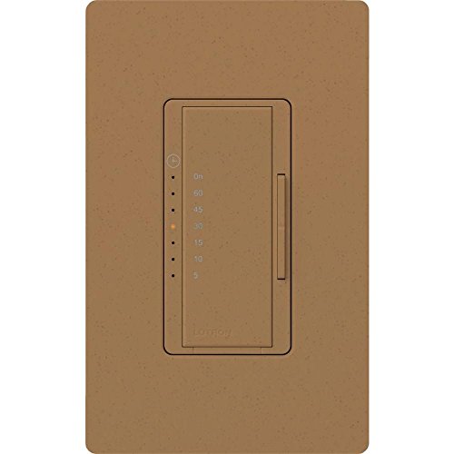 Lutron Maestro Countdown Timer Switch For Halogen And Incandescent Bulbs, 5-Amp Light/3-Amp Fan, Single-Pole Or Multi-Location, Ma-T51Mn-Tc, Terracotta #TOP1