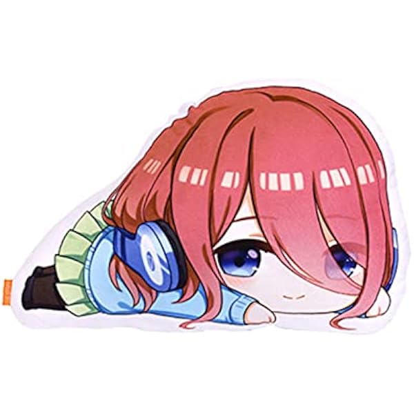 Kwintesencja pięcioraczków poduszka anime Nakano Ichika Nakano Nino pluszowa poduszka urocza miękka kreskówkowa poduszka dekoracyjna do domu prezent