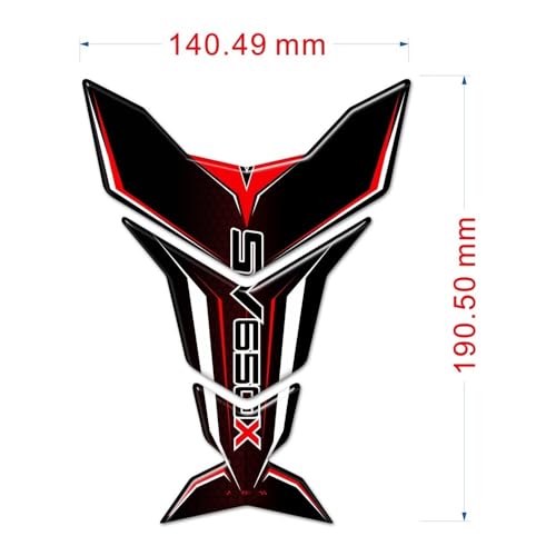 Protection réservoir tankpad contre les rayures de blouson pour moto SV650X SV 650 X