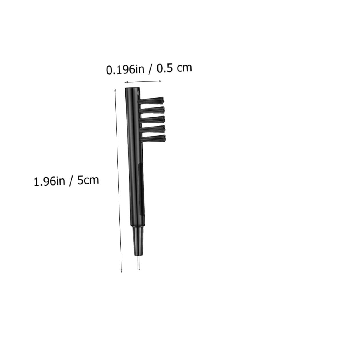 SEWOART 12pcs Hearing Accessories Cleaning Wire Cleaning Tools Earpiece Earmold Vent Cleaner Cleaning Rod for Hearing Amplifier Cleaning Tool Earphone Cleaner Coil Cleaner Plastic Black