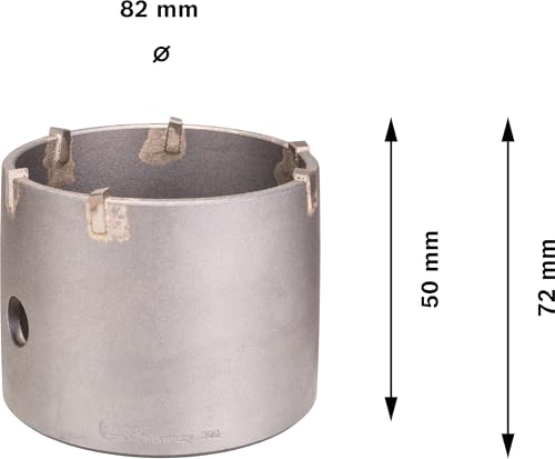 Scie Cloche Trépan Bosch 2608550077 – SDS-plus, Ø 82 mm - vue 5