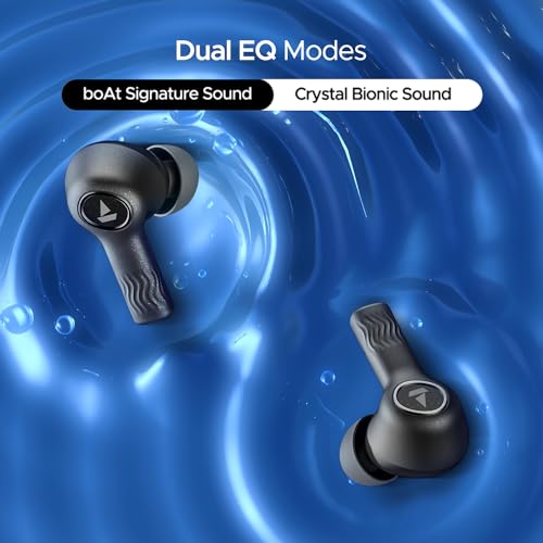 Image of boAt Nirvana Ion ANC, Active Noise Cancelling (~ 32dB), 120 Hour Battery, App Support, Crystal Bionic Sound, 4Mics ENx, v5.3 Bluetooth Earphones, TWS Earbuds Wireless Earbuds with Microphone