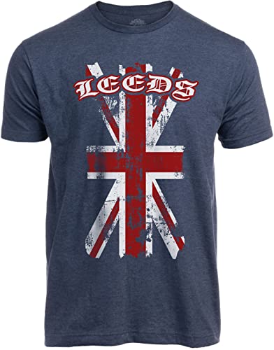 Ann Arbor T-shirt Co. Leeds, UK | England, United Kingdom British Pride Tee for Men or Women - (Adult, L)