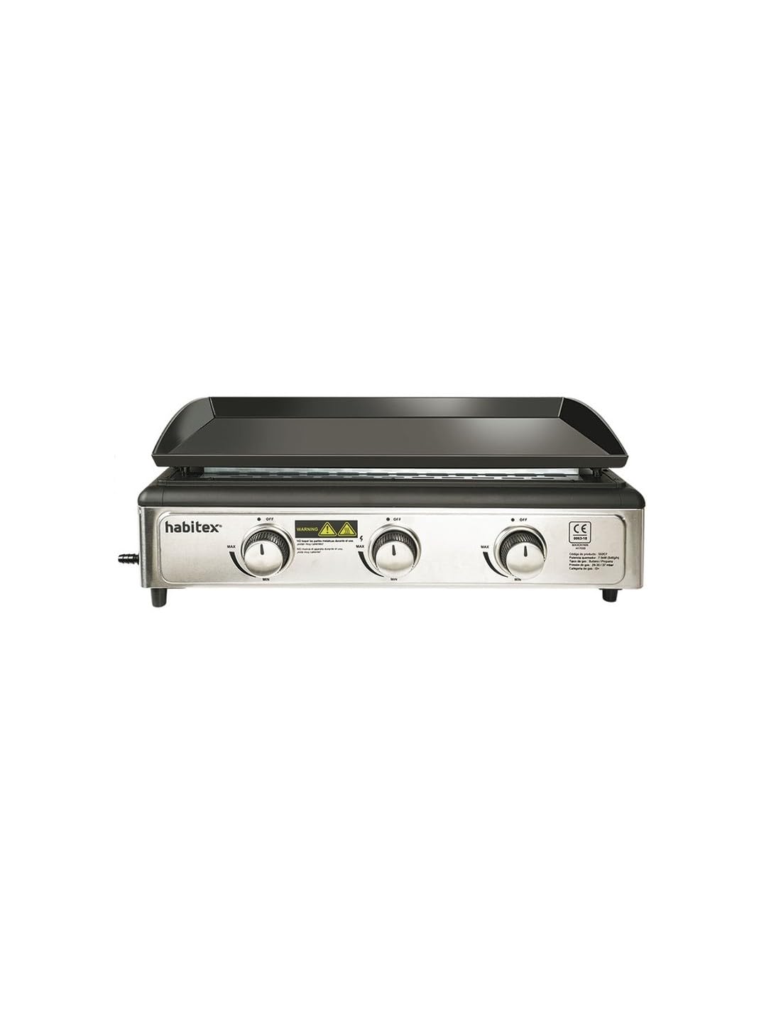 Barbacoa-Plancha Gas BT 65. 68x43x25 cm