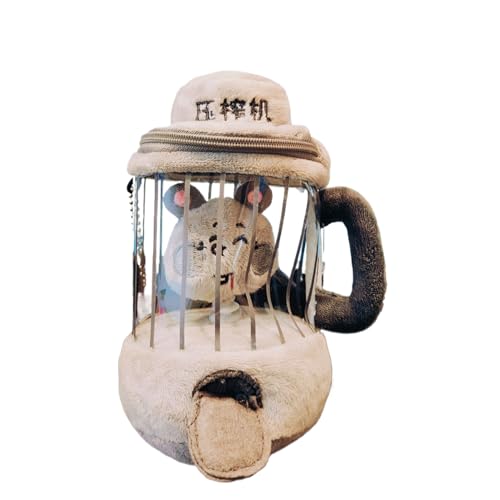 Biniveil Ratones Rellenos, Ratones Peluches, Plush Juicer Tirando Juguete, Contadores de Canasta de Pascua, muñeca de Animales de Juego sensorial, Linda decoración de guardería para el Aprendizaje